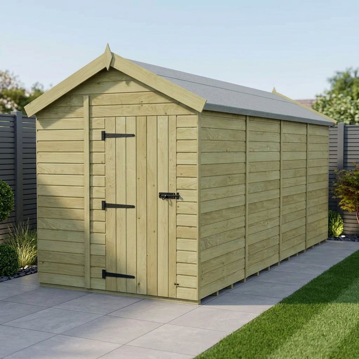 DIY Sheds – Apex Shed – Single Door – view 113