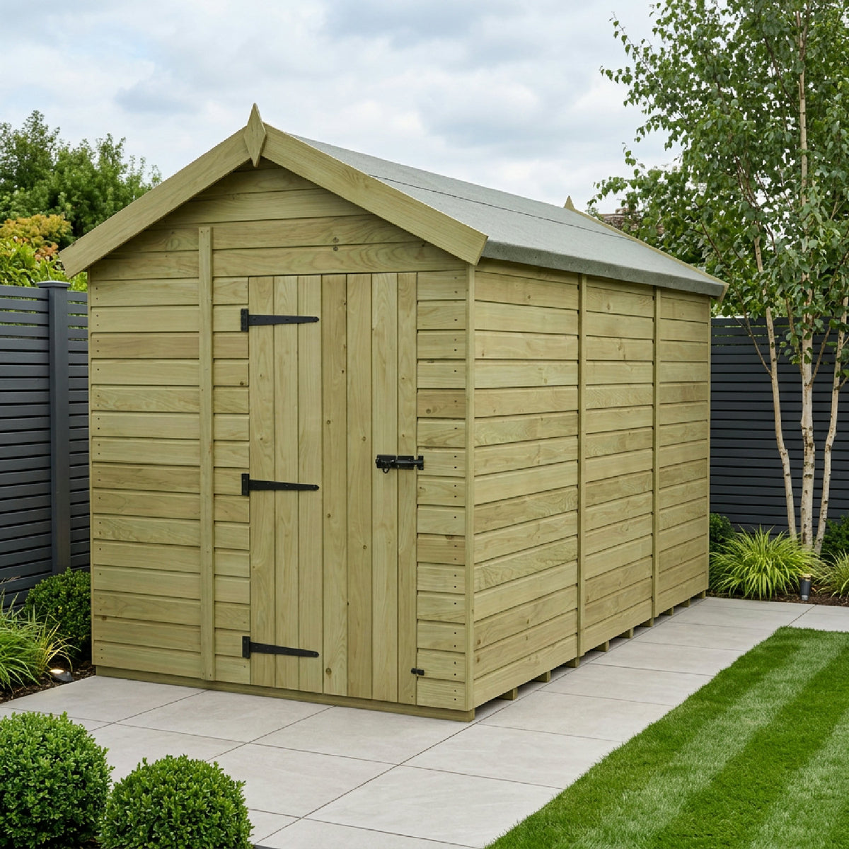DIY Sheds – Apex Shed – Single Door – view 147