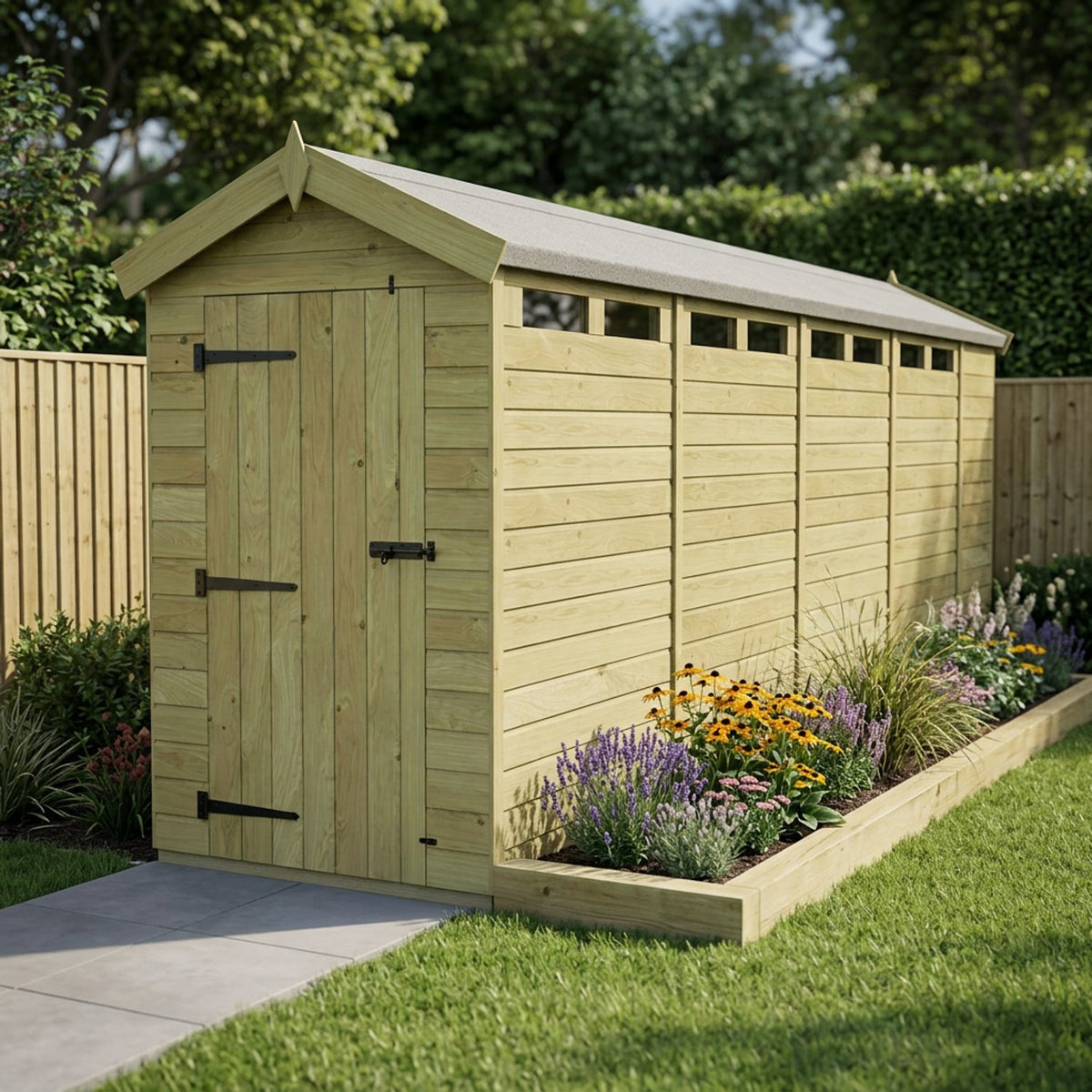 DIY Sheds – Security Apex Shed