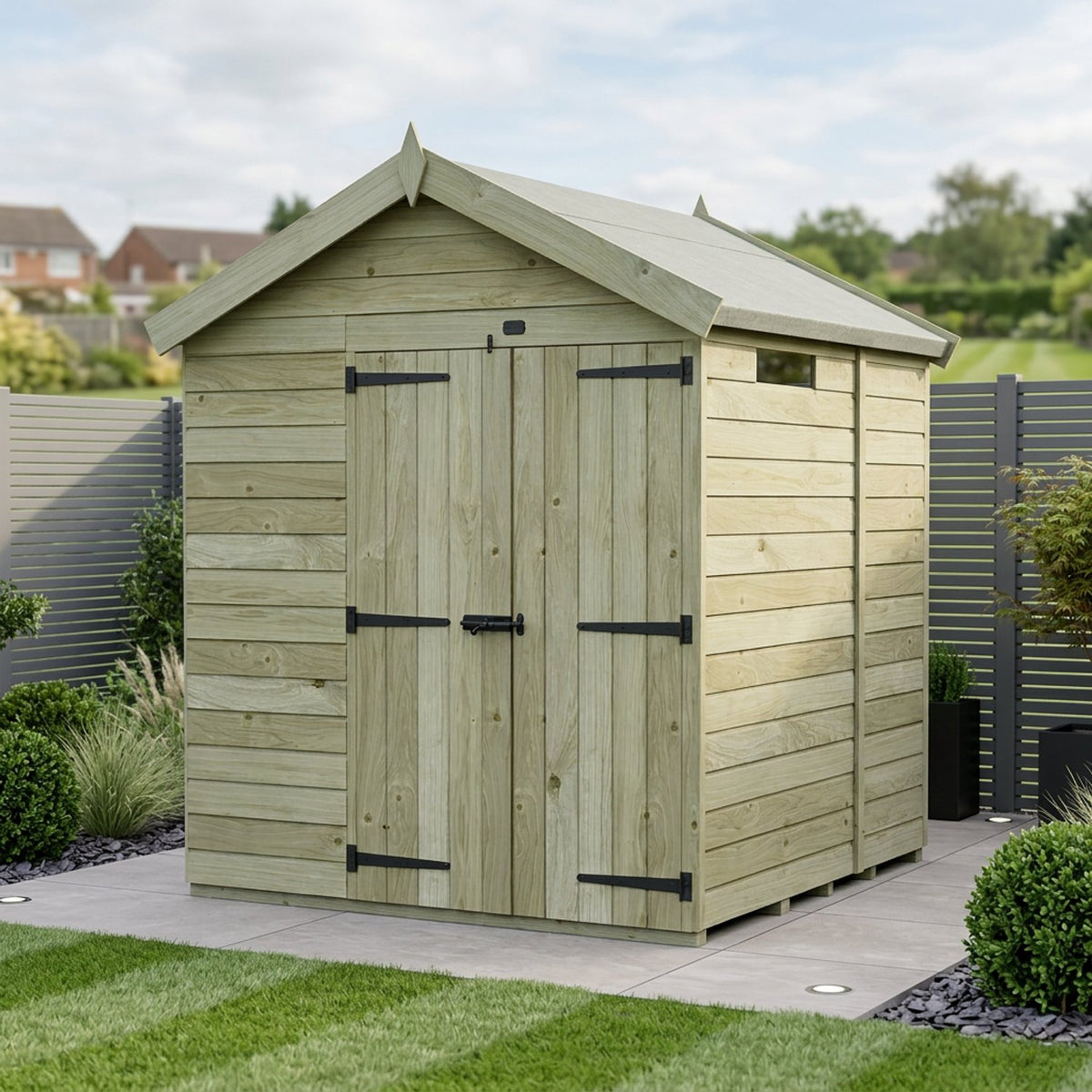 DIY Sheds – Security Apex Shed