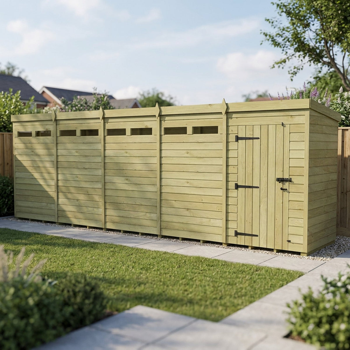DIY Sheds – Security Pent Shed