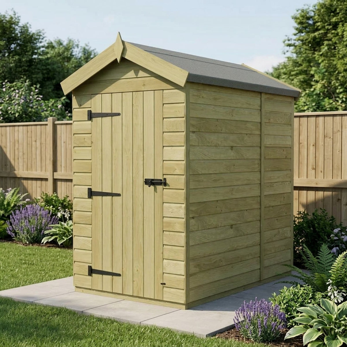 DIY Sheds – Apex Shed – Single Door – view 57