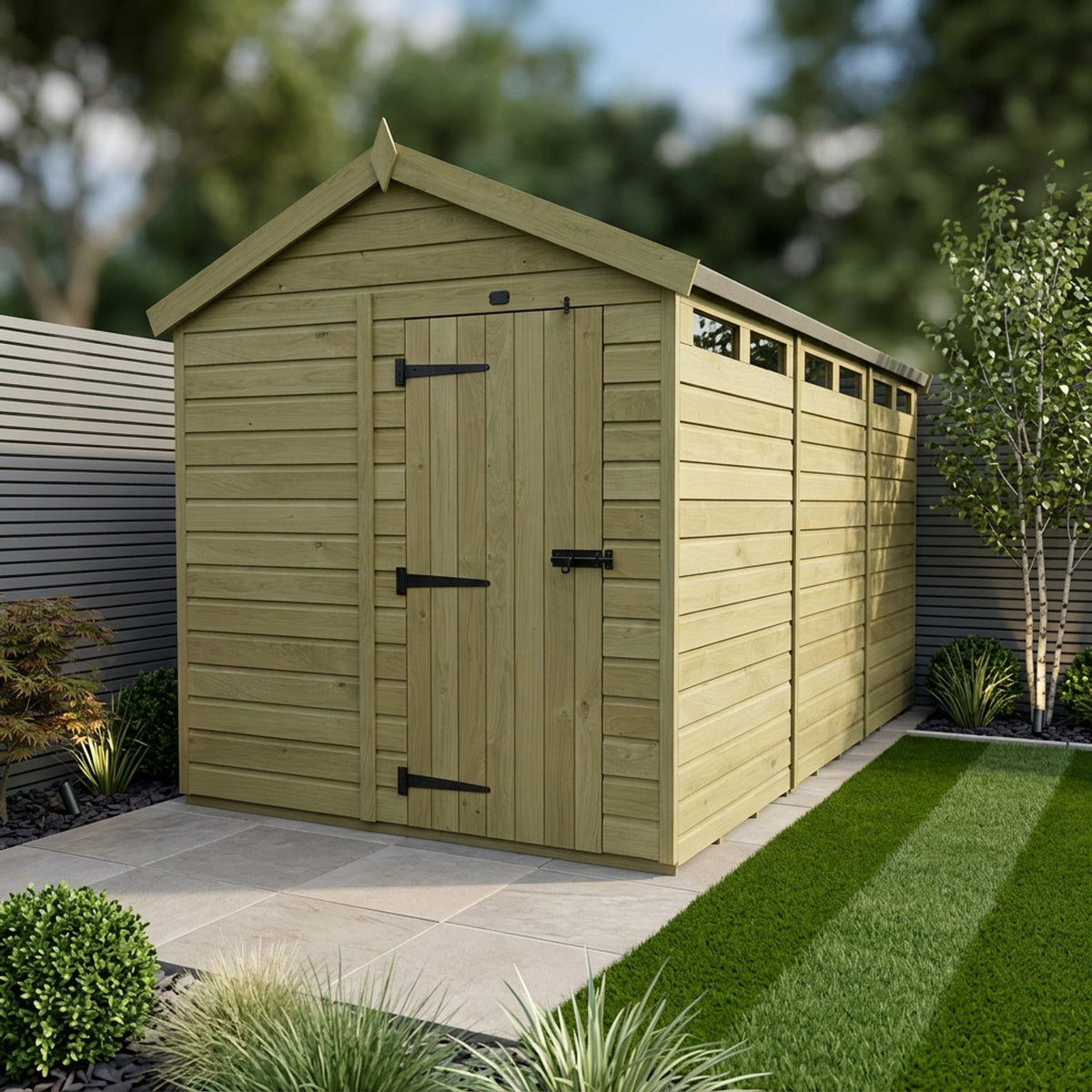 DIY Sheds – Security Apex Shed