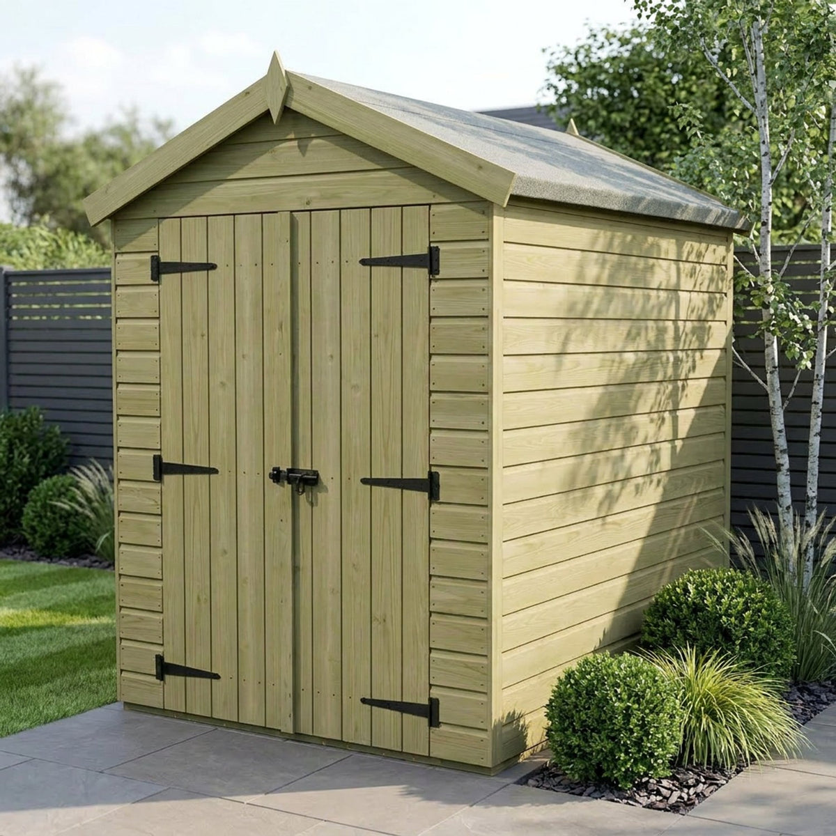 DIY Sheds – Apex Shed – Double Door – view 43