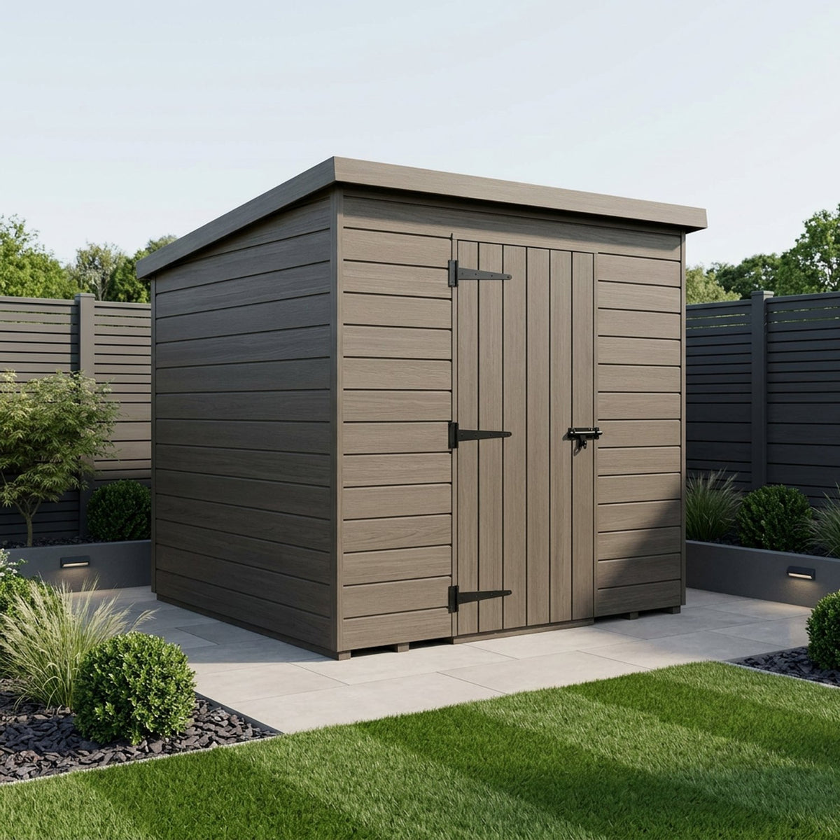 DIY Sheds – Composite Pent Shed – view 161