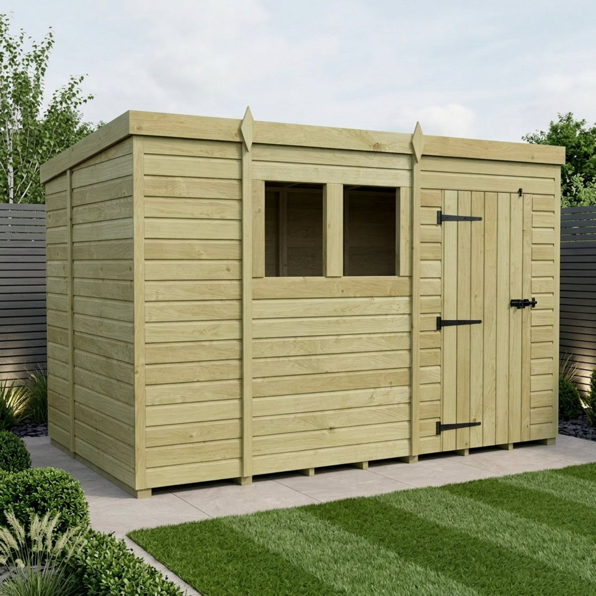 DIY Sheds – Pent Shed – Single Door