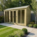DIY Sheds – Apex Full Glass Summer House