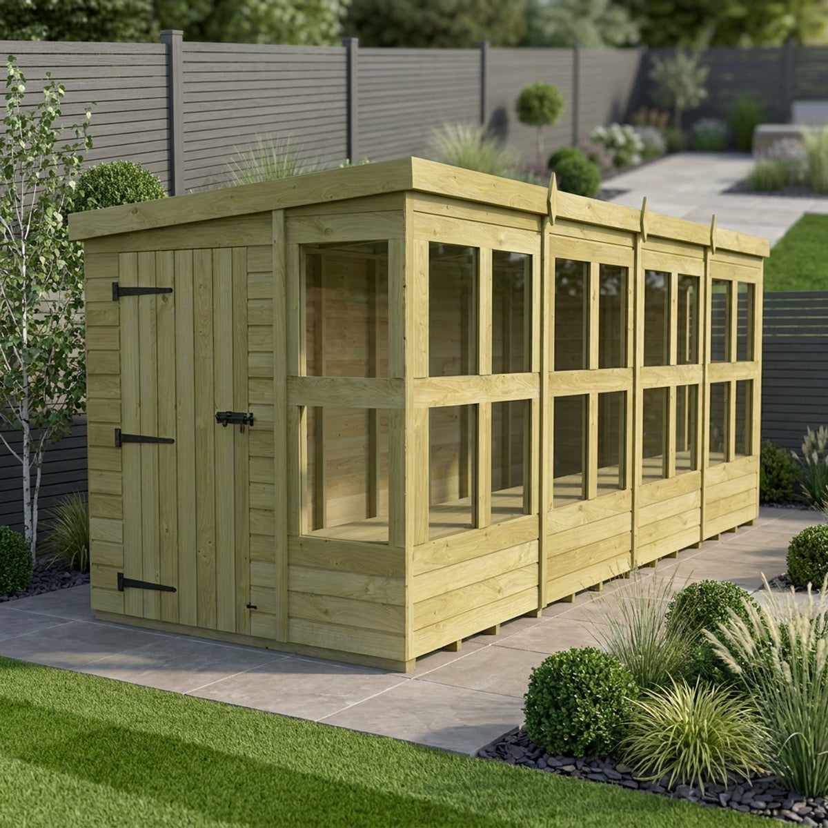DIY Sheds – Pent Potting Shed