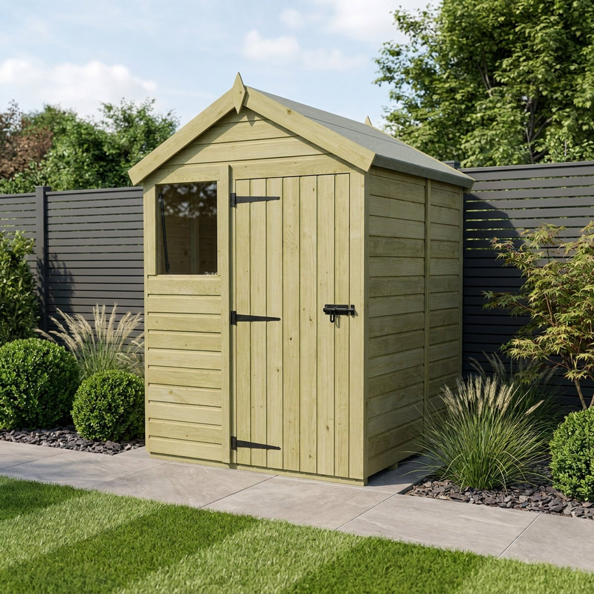 DIY Sheds – Apex Shed – Single Door – view 92