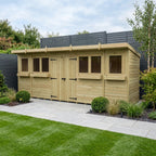 DIY Sheds – Pent Summer Shed