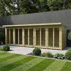 DIY Sheds – Pent Full Glass Summer House
