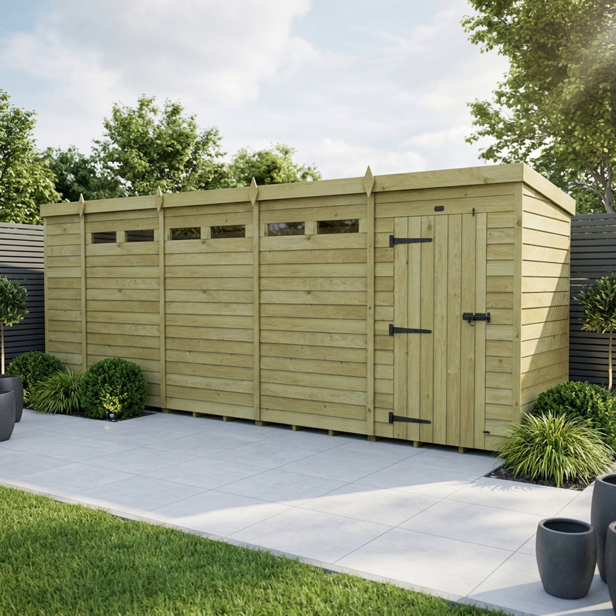 DIY Sheds – Security Pent Shed