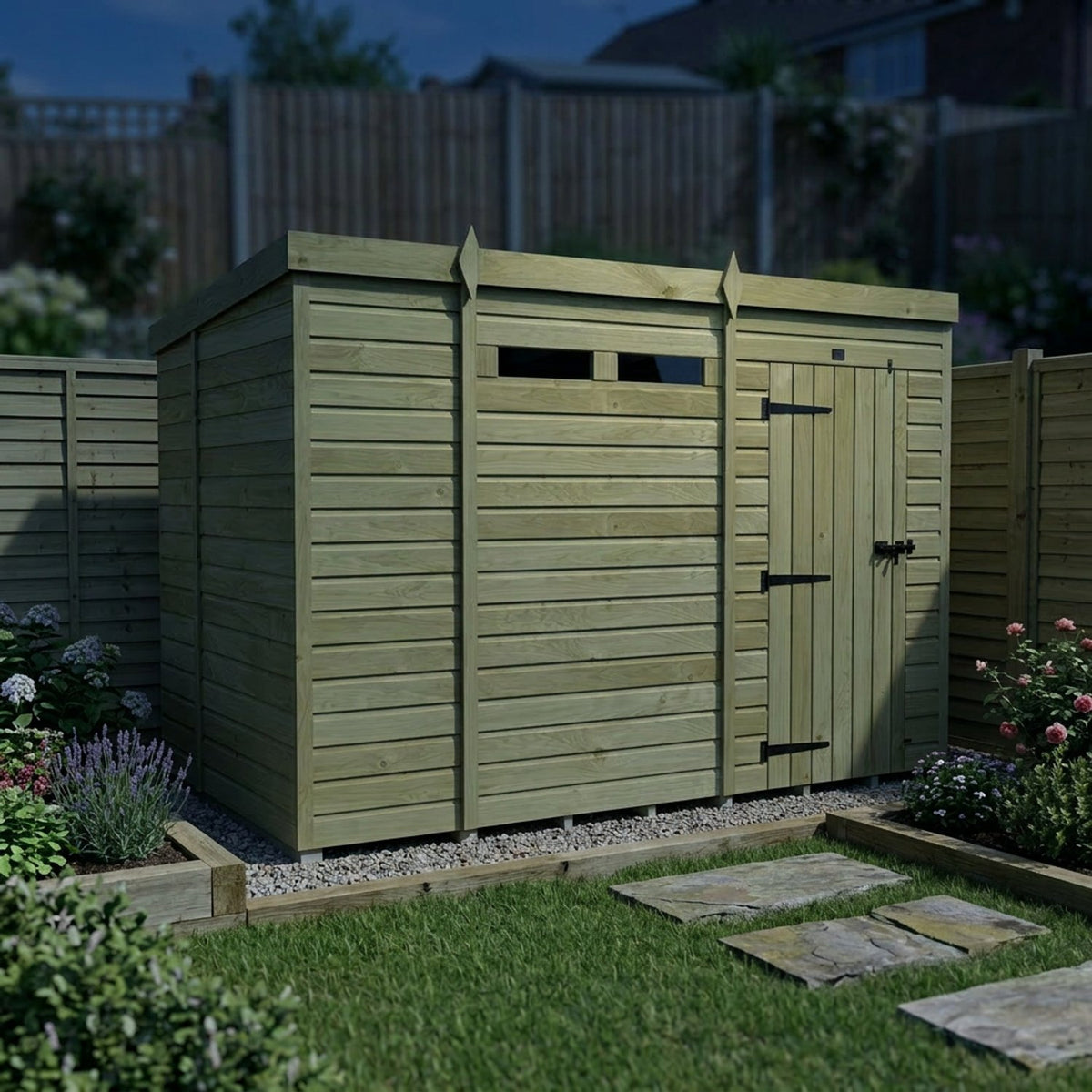 DIY Sheds – Security Pent Shed
