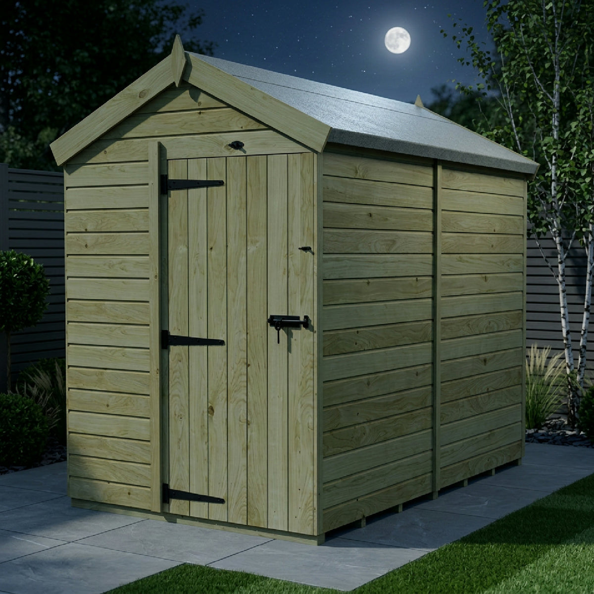 DIY Sheds – Apex Shed – Single Door – view 97