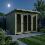 DIY Sheds – Pent Full Glass Summer House