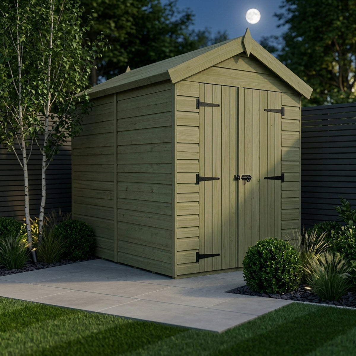 DIY Sheds – Apex Shed – Double Door – view 49