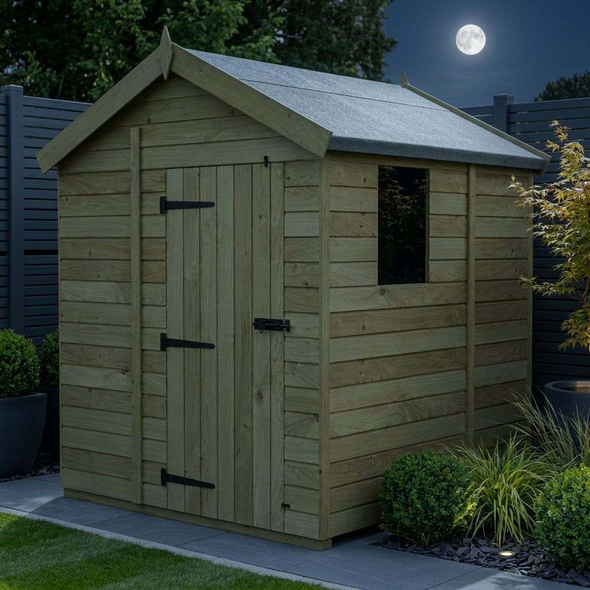 DIY Sheds – Apex Shed – Single Door – view 126