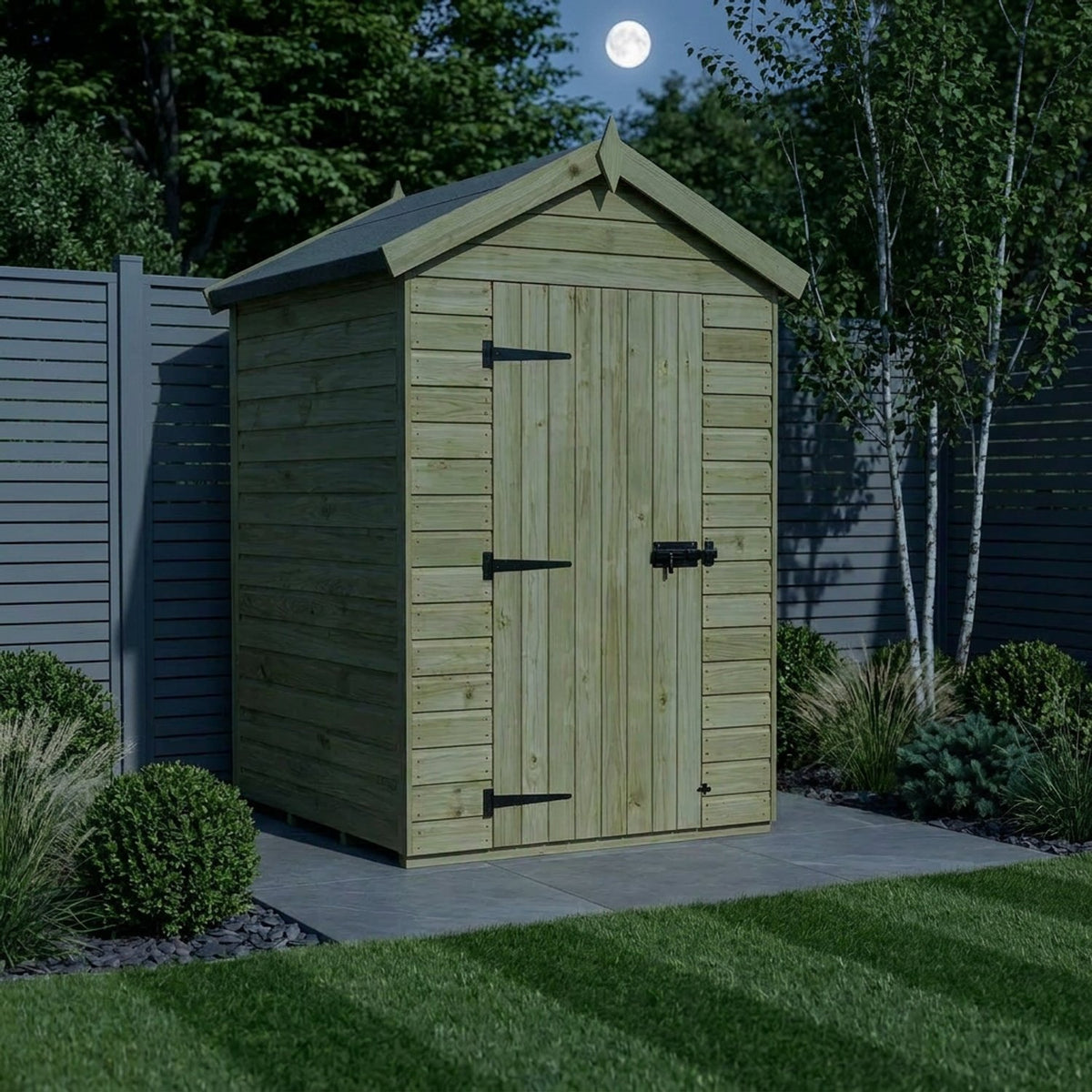 DIY Sheds – Apex Shed – Single Door – view 55