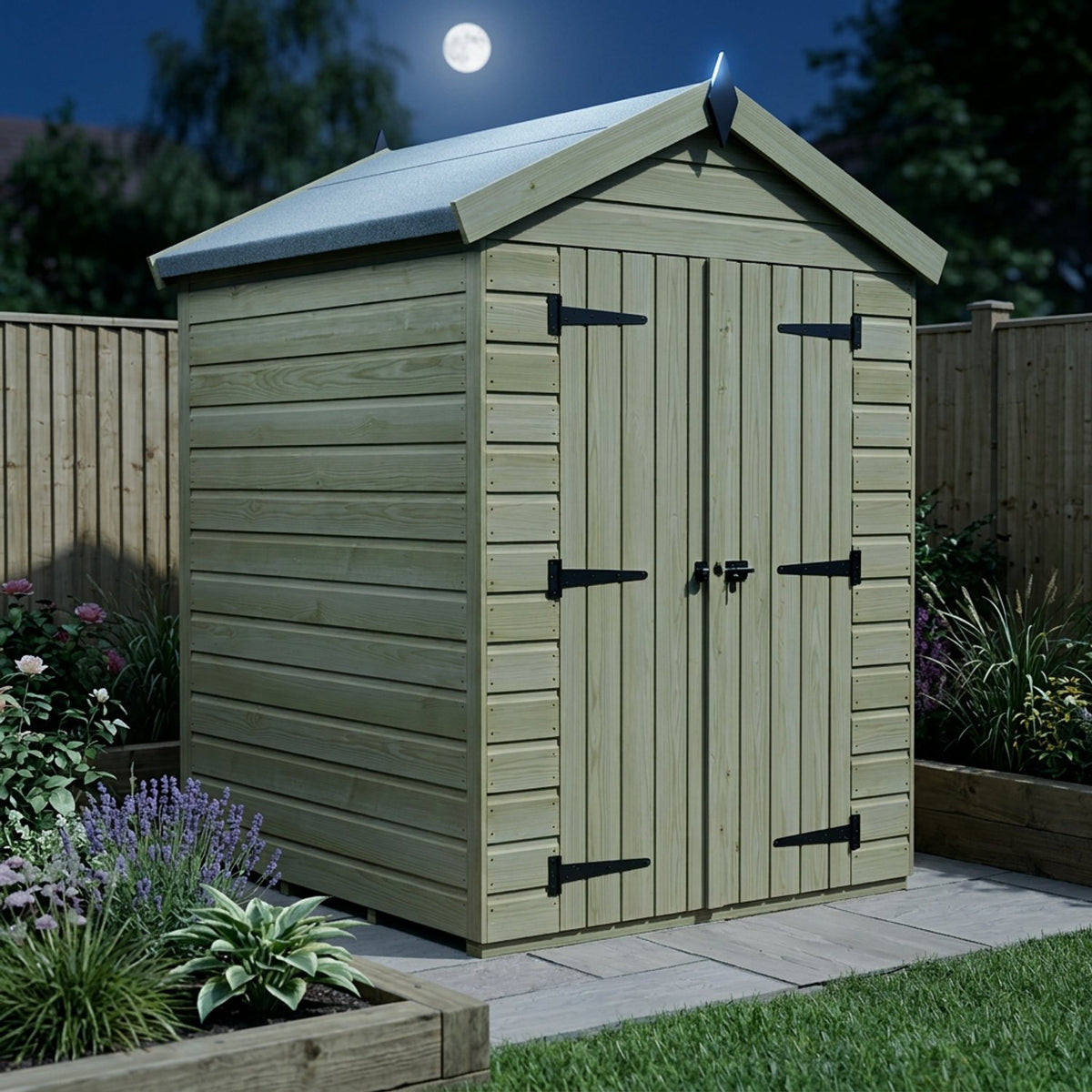 DIY Sheds – Apex Shed – Double Door – view 41