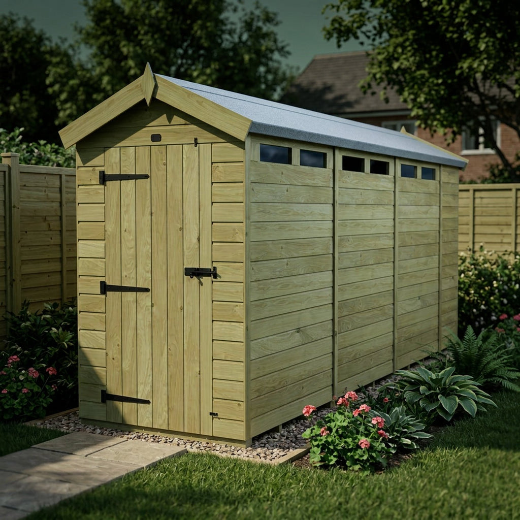 DIY Sheds – Security Apex Shed