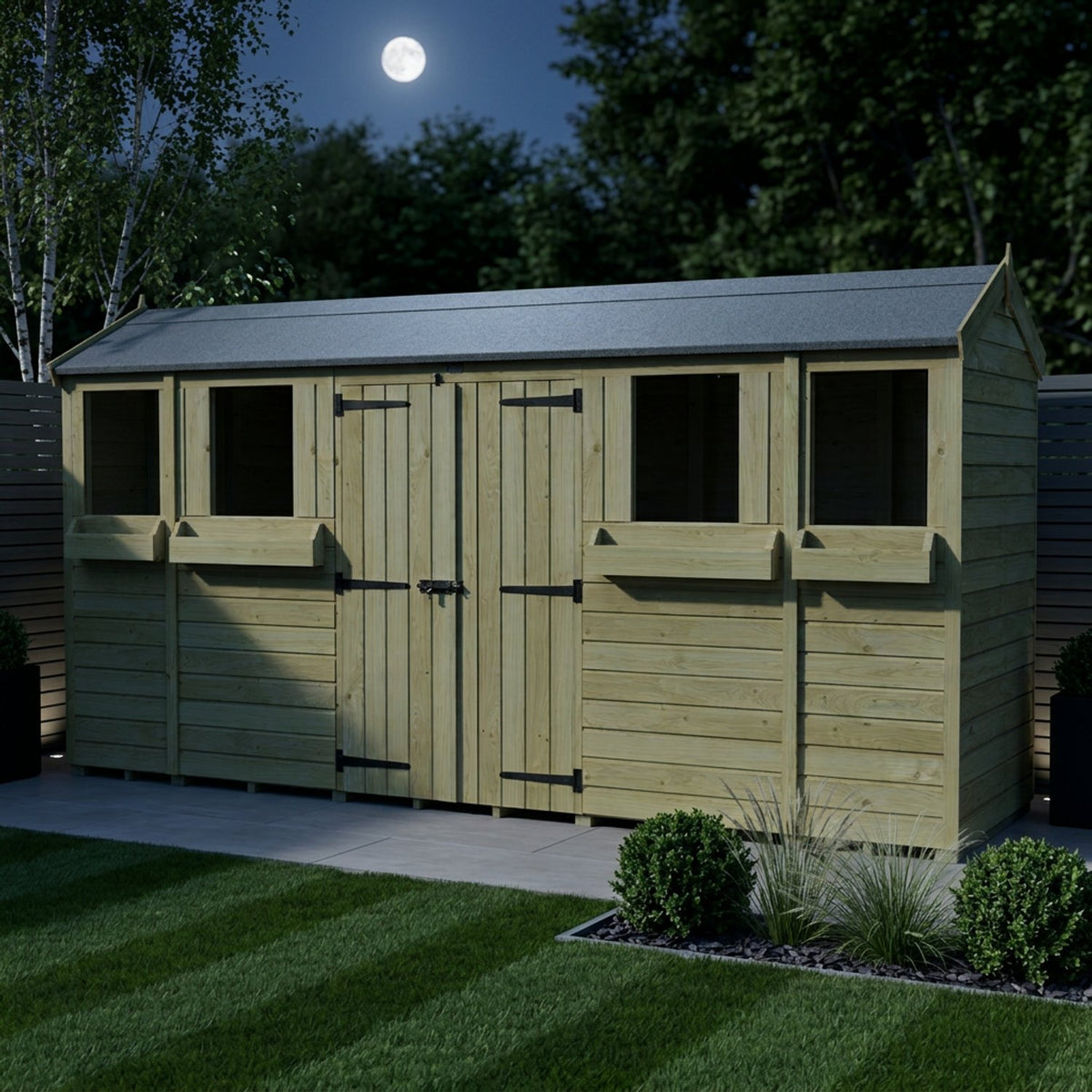 DIY Sheds – Apex Summer Shed