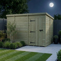 DIY Sheds – Pent Shed – Single Door