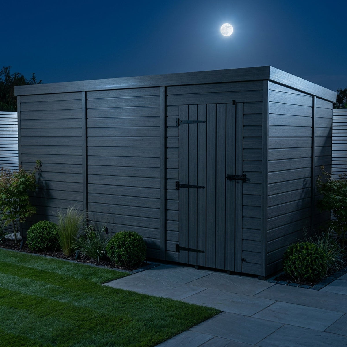 DIY Sheds – Composite Pent Shed – view 37