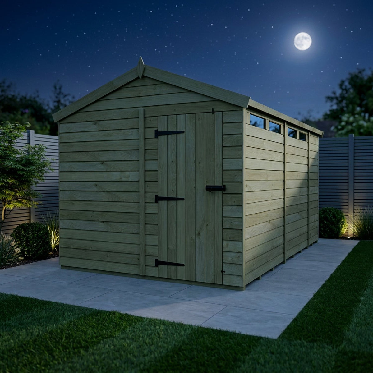 DIY Sheds – Security Apex Shed