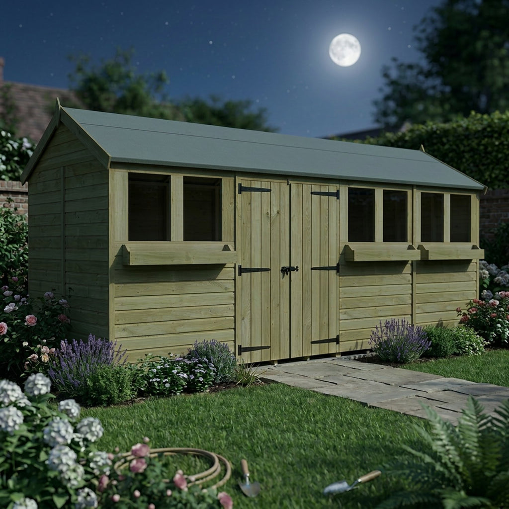 DIY Sheds – Apex Summer Shed