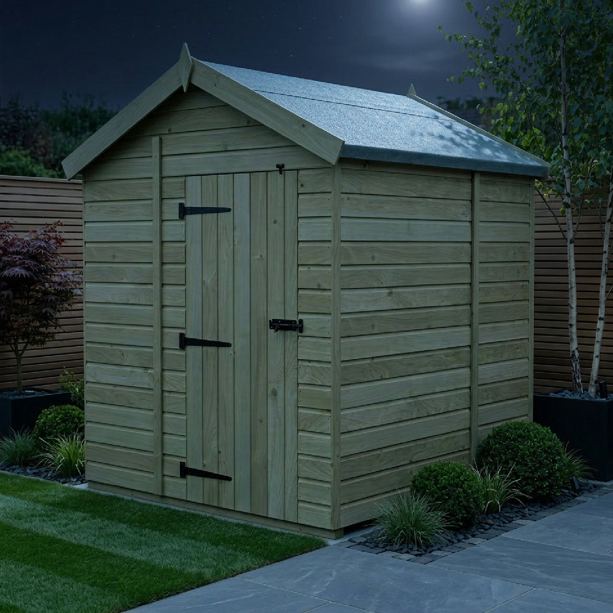 DIY Sheds – Apex Shed – Single Door – view 129