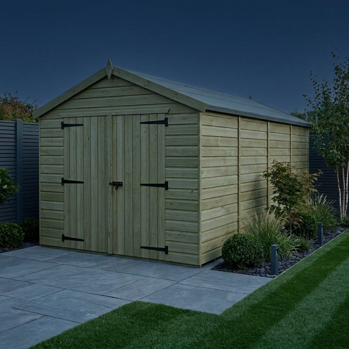 DIY Sheds – Apex Shed – Double Door – view 137