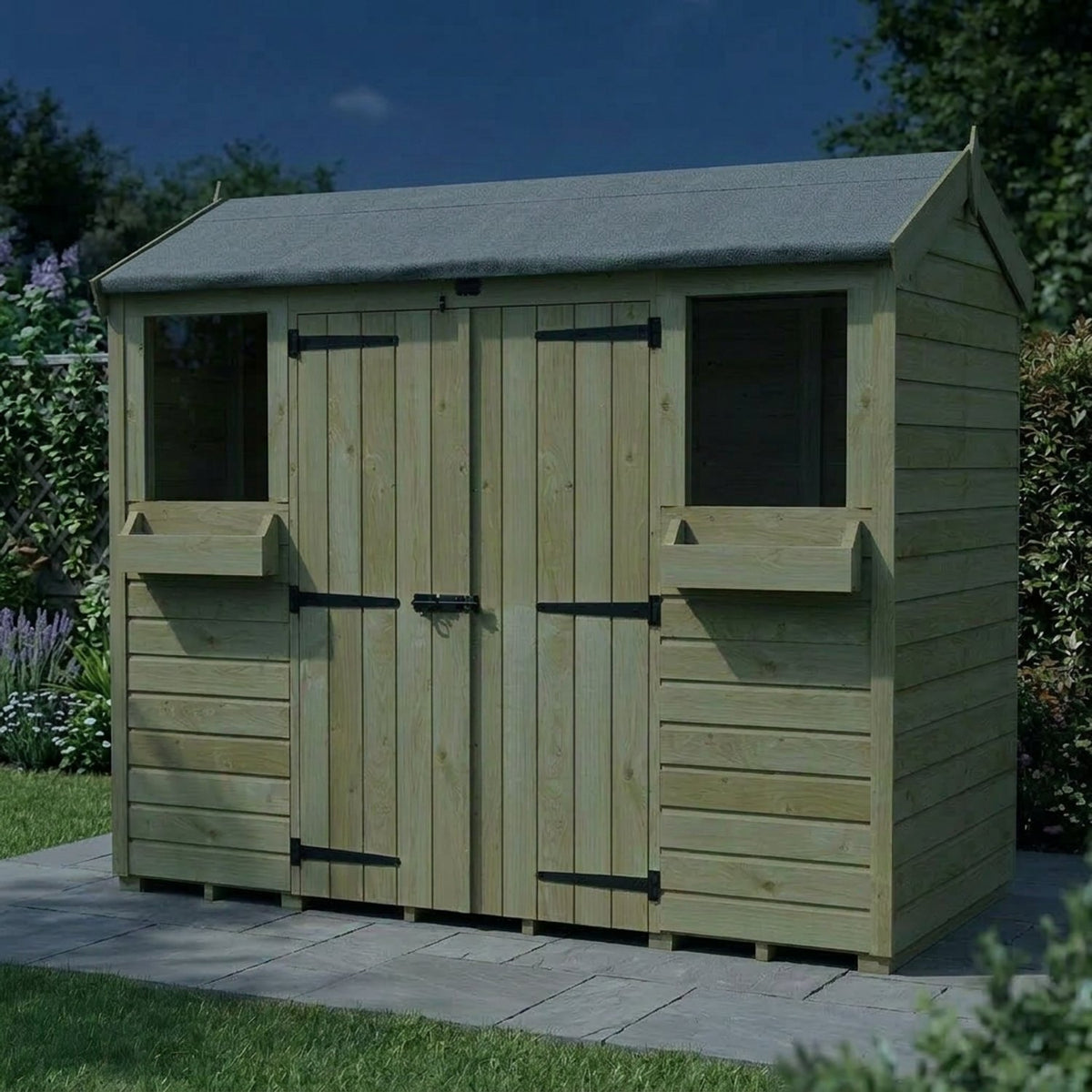 DIY Sheds – Apex Summer Shed