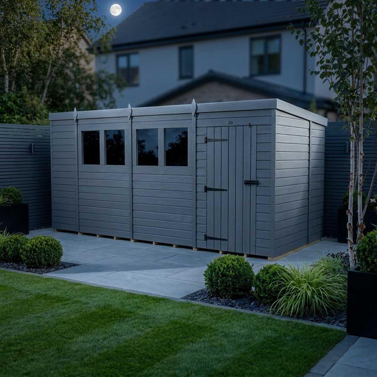 DIY Sheds – Composite Pent Shed – view 66