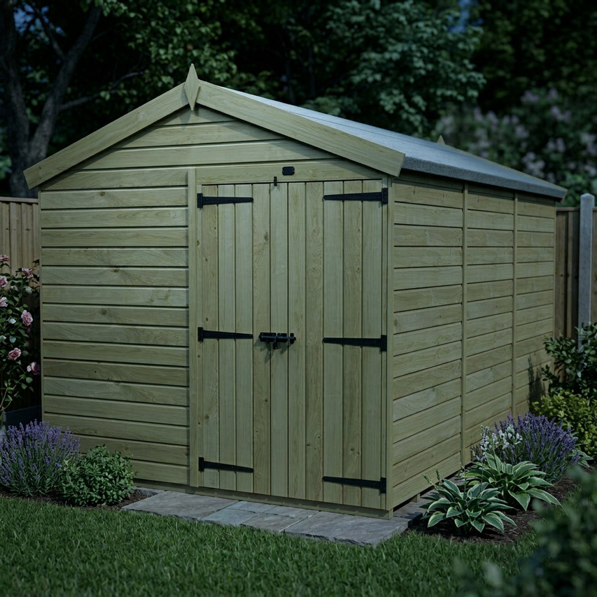 DIY Sheds – Apex Shed – Double Door – view 127