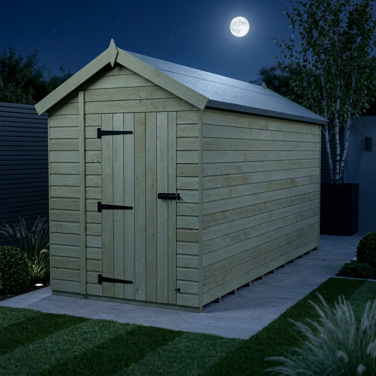 DIY Sheds – Apex Shed – Single Door – view 121