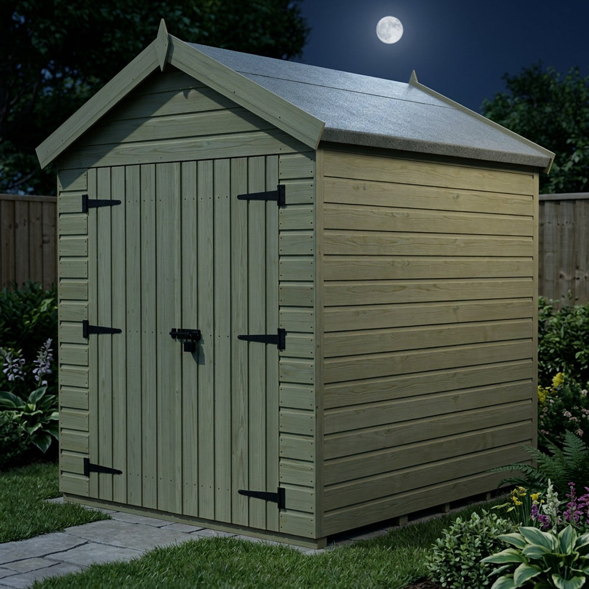 DIY Sheds – Apex Shed – Double Door – view 77
