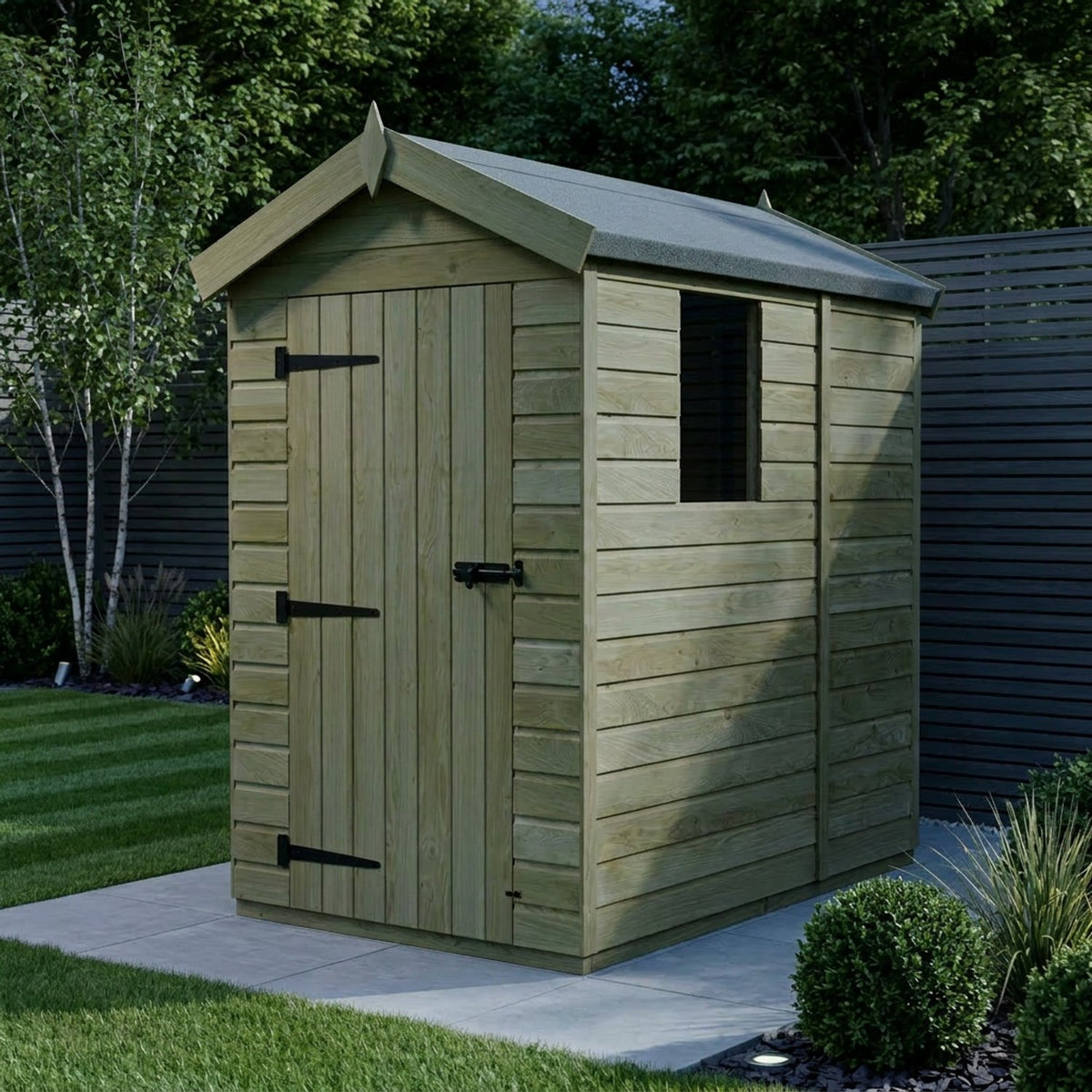 DIY Sheds – Apex Shed – Single Door – view 58