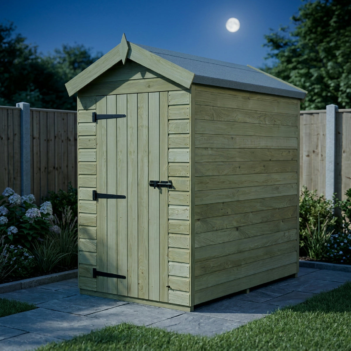 DIY Sheds – Apex Shed – Single Door – view 61