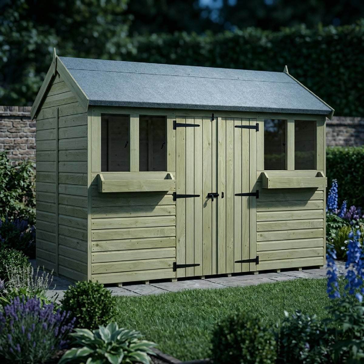 DIY Sheds – Apex Summer Shed