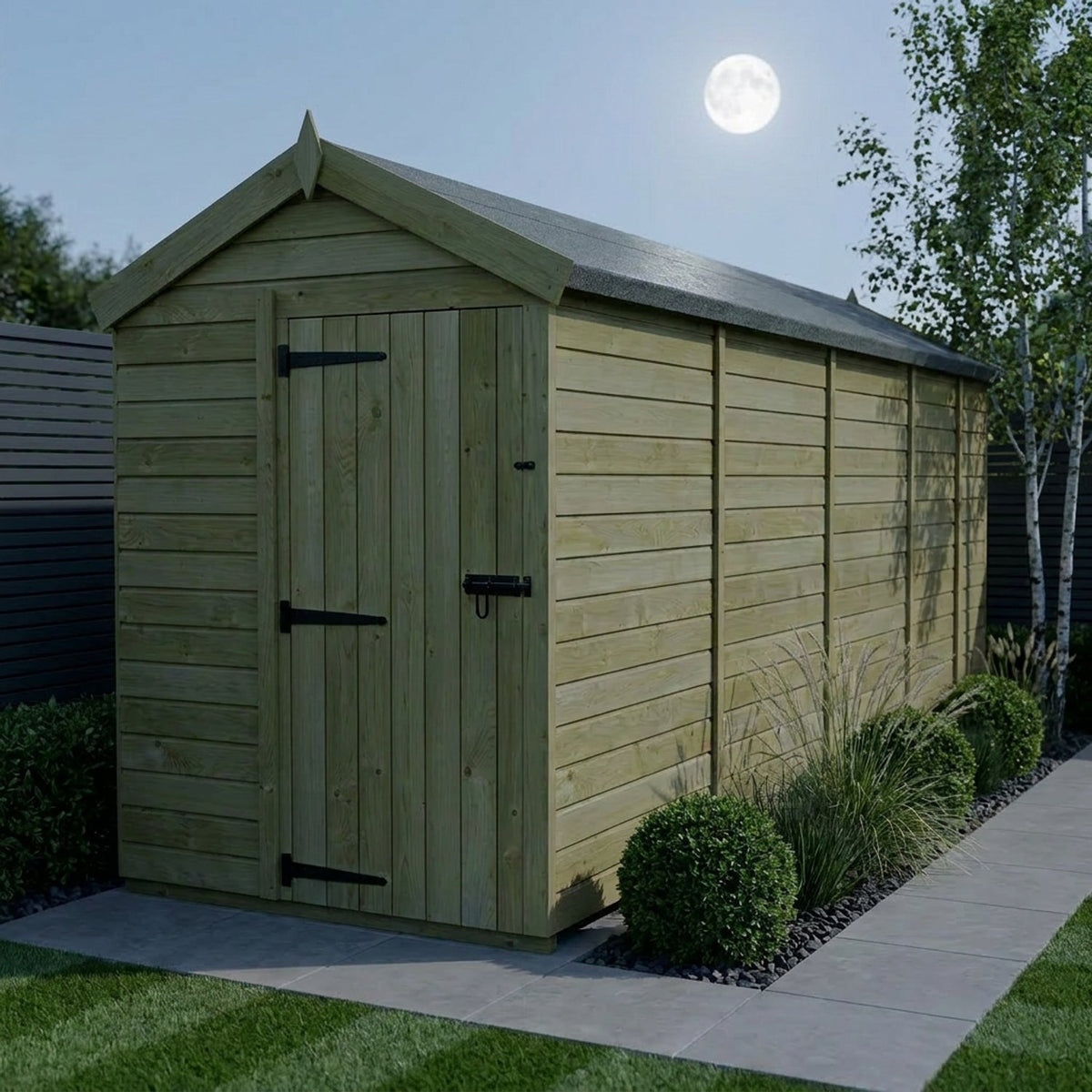 DIY Sheds – Apex Shed – Single Door – view 81