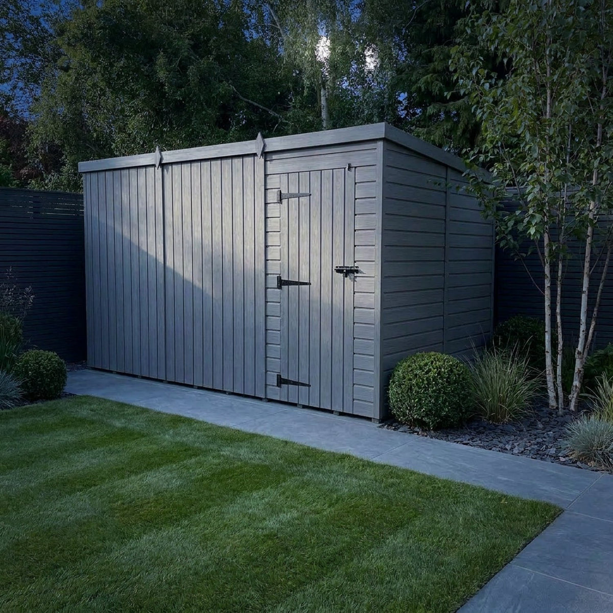 DIY Sheds – Composite Pent Shed – view 29