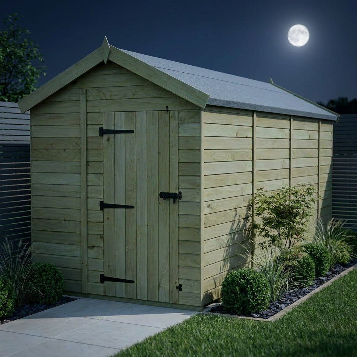 DIY Sheds – Apex Shed – Single Door – view 143