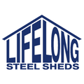 Lifelong Steel Sheds logo