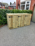 Triple Bin Store – our own Lichfield Garden Buildings range