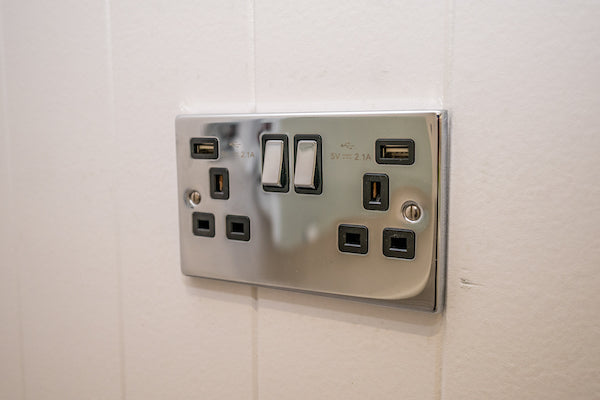TGB Vista Collection The Panoramic – power socket detail