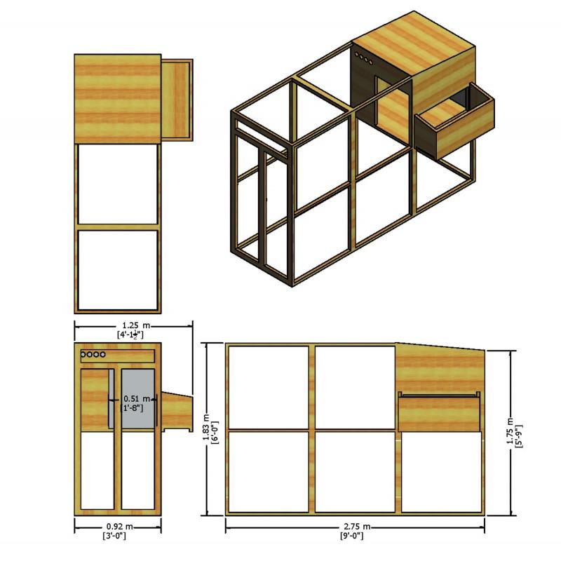 Shire Poultry Coop pet house – image 2