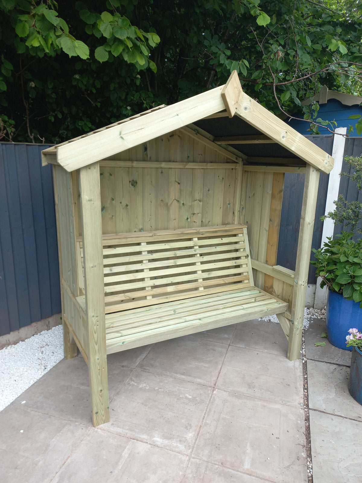 3 Seater Arbour – our own Lichfield Garden Buildings range
