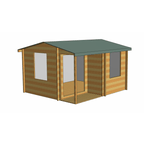 Shire Ringwood log cabin – render view 3