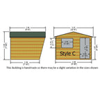 Shire Security Cabin garden shed – image 4