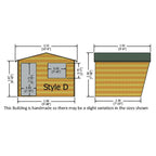 Shire Security Cabin garden shed – image 5
